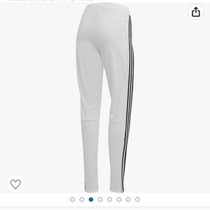 White Adidas classic joggers